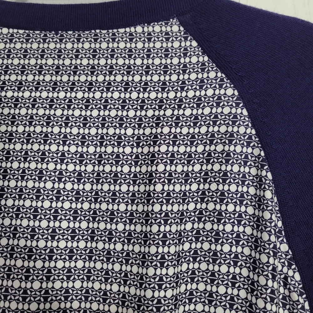 Lord & Taylor Merino Wool and Silk Cardigan Sweater size M - Picture 4 of 8